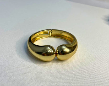 Premium Bold Dome Gold Bracelet