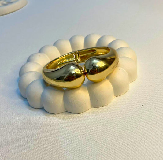Premium Bold Dome Gold Bracelet