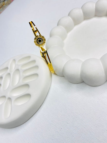 Radiant Sun Charm Gold-Plated Bracelet